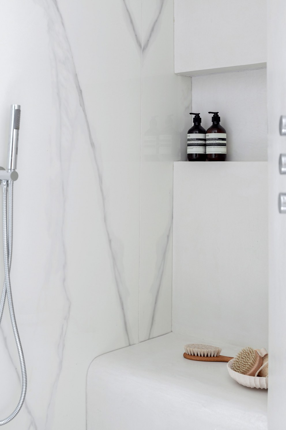 South Kensington Flat | En Suite Shower  | Interior Designers